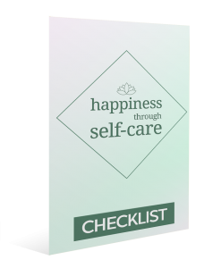 Happiness Through Self Care Checklist