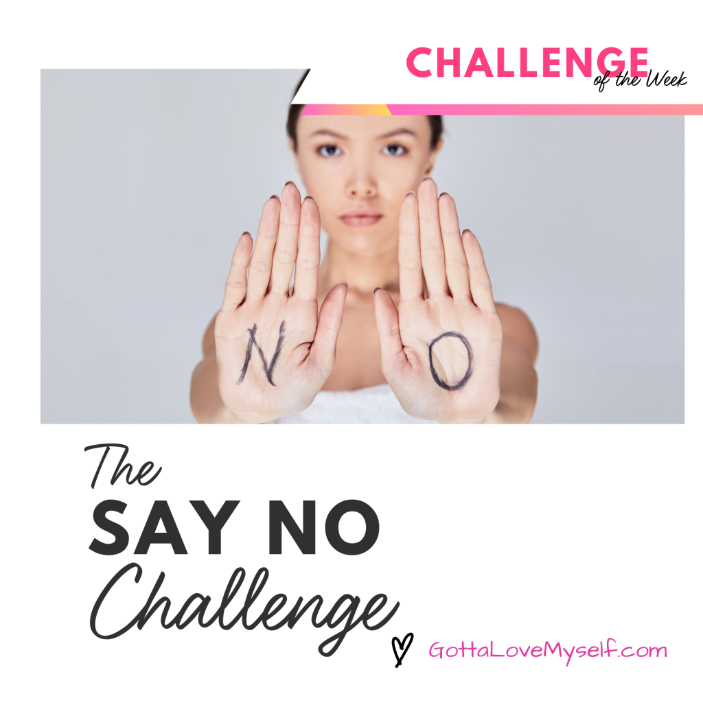 say no challenge