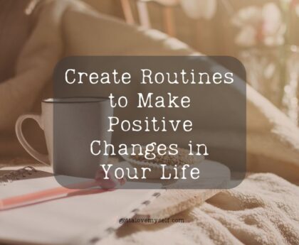 create your routine